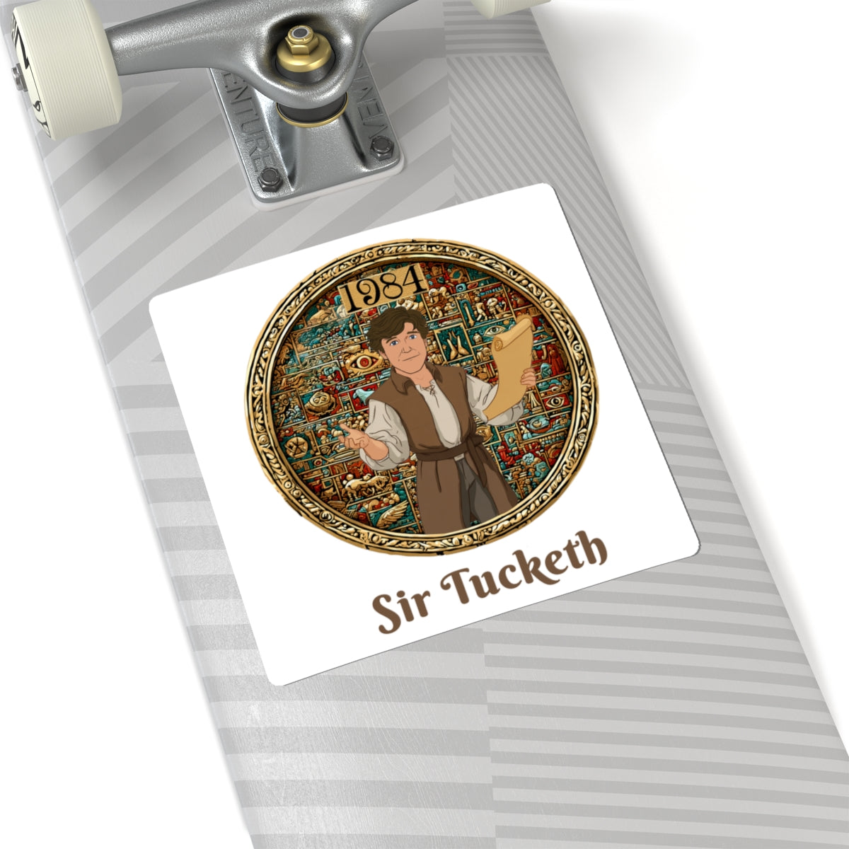 Sir Tucketh Stickers