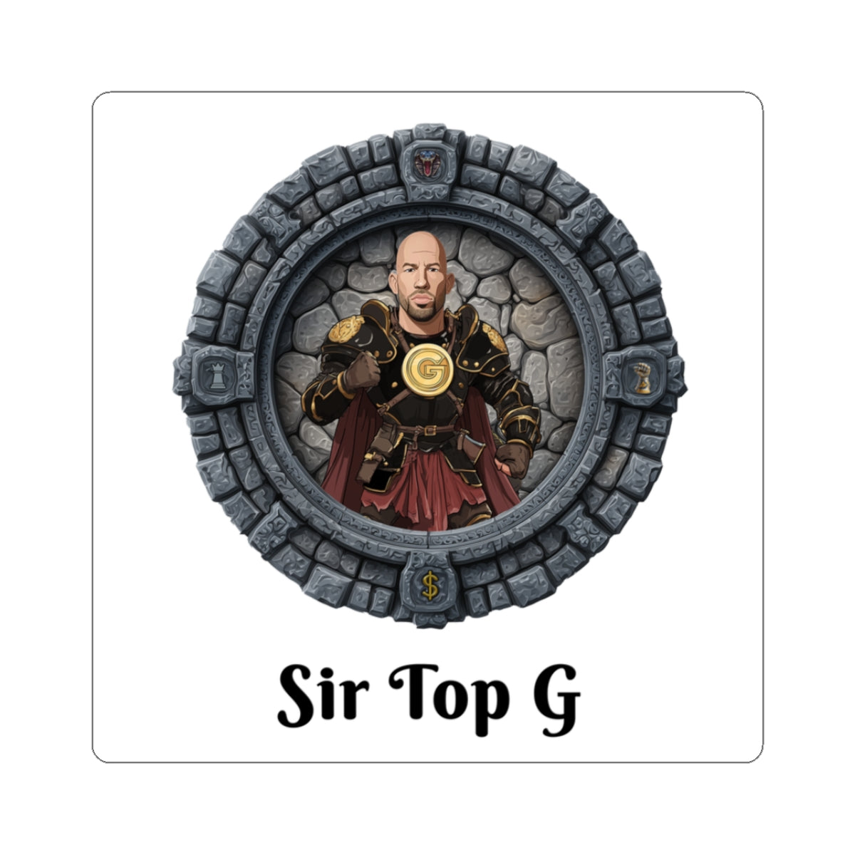 Sir Top G Stickers
