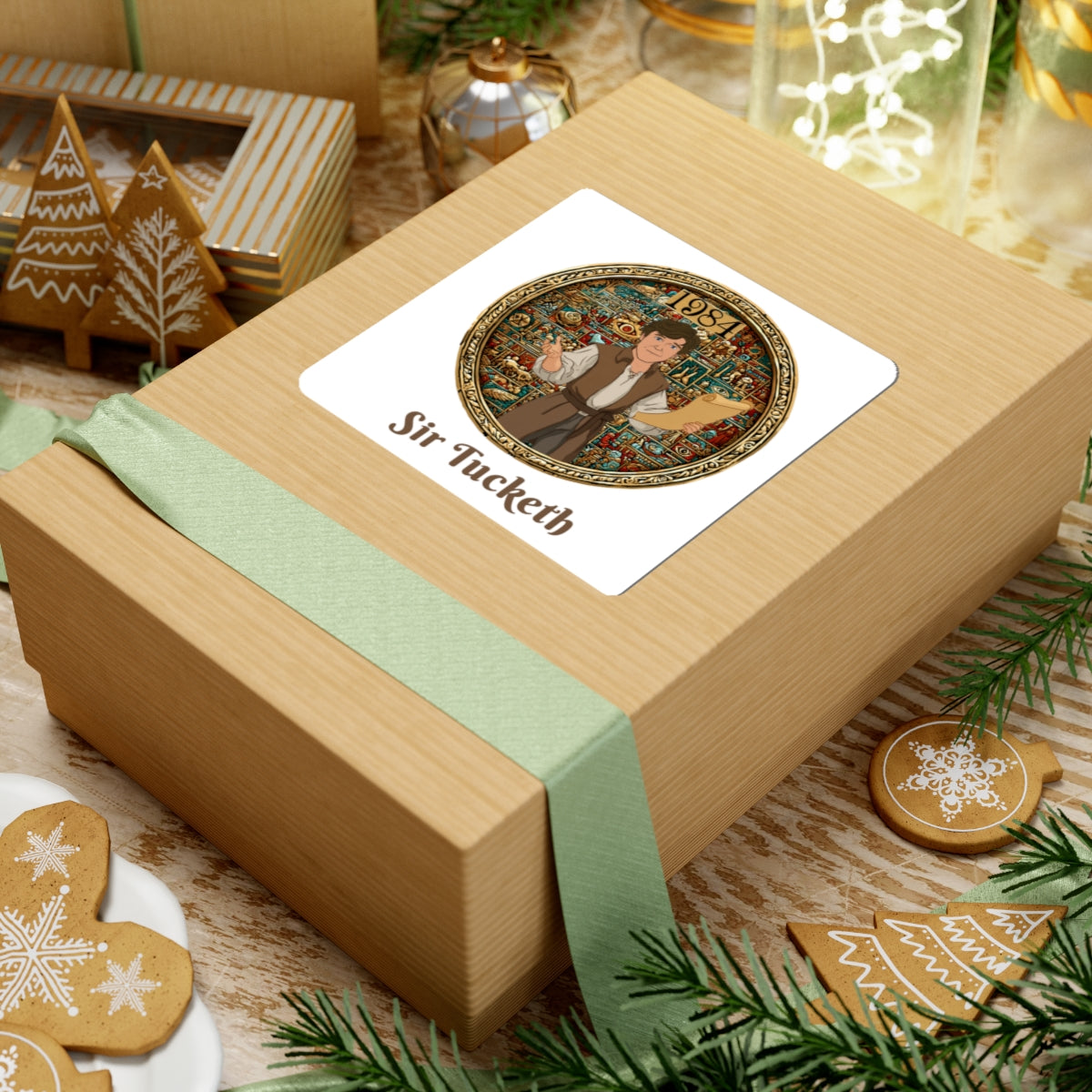 Sir Tucketh Stickers